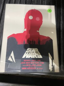 Star Wars Framed Collector Pictures
