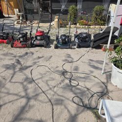 5 , Lawns Mowers , For Parts , Or Easy Fix , All For $150.