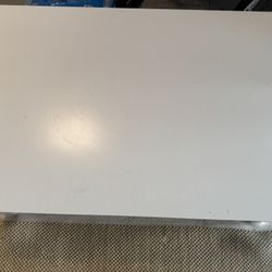 White coffee table
