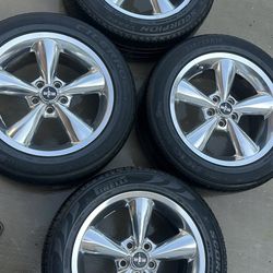 OEM 5 Spoke Mustang Bullitt Style Wheels