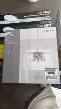 Dsi lighting Delphi 3 light pendant