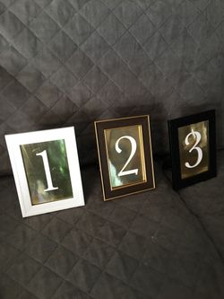 Numbered Frames   # 1 - # 12 