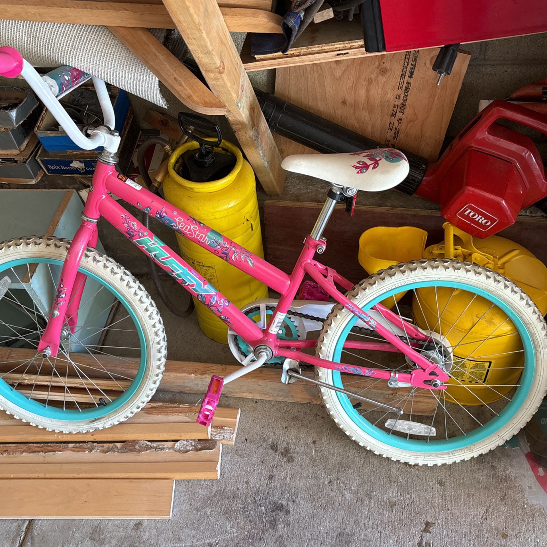 Girls Pink Bike