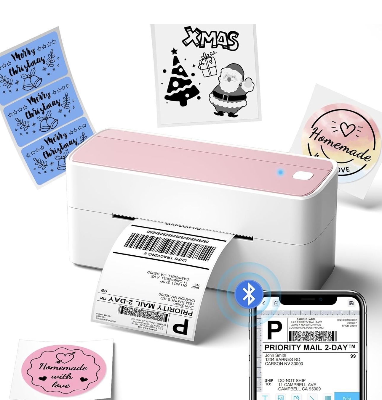 Brand New Bluetooth Thermal Label Printer Kit (still sealed in box !)