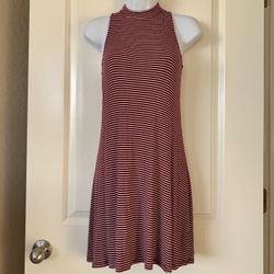 Girls’ Sleeveless High Neck Tank Dress