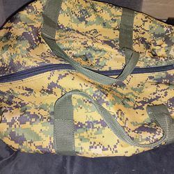 Camo Duffle Bag 