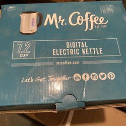 Mr. Coffee Digital Electronic Kettle $40 