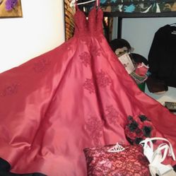 Quinceanera formal gown