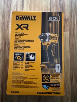 DeWalt XR 20 v max 1/4” 3 speed high torque impact driver $120 OBO