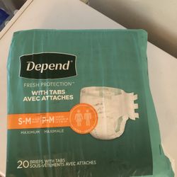 Depend Incontinence Diapers 