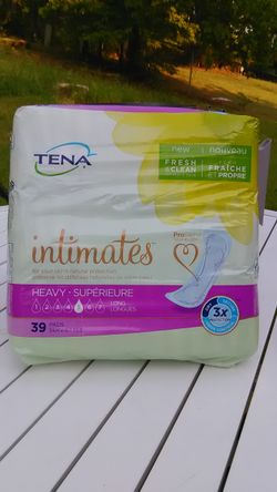 Brand New Tena Incontinence Pads For Women Heavy Long 39 Count