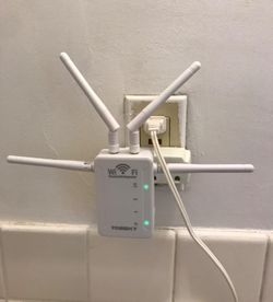 WiFi Extender,WiFi Range Extenders Signal Booster,WiFi Booster,WiFi Repeater,WiFi Extender with Ethernet Port,Covers Up to 9988 Sq.ft and 50+ Devices,