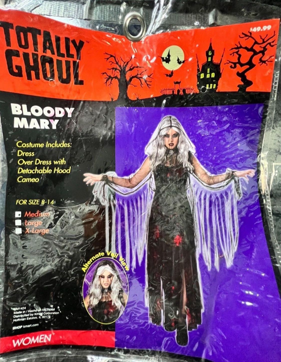 Halloween Bloody Mary Costume Women size Medium
