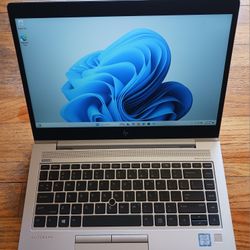 Pro Grade HP EliteBook 14 Inch Intel Core i5-8350u 16 GB RAM 256 GB SSD 1080P LCD Webcam USB C Port Wi-Fi & BT Wireless Windows 11 Pro 64