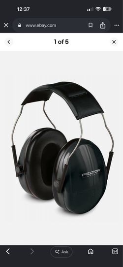 3m Peltor Junior Hearing Protection Earmuff 22 DB Black