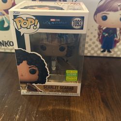 Moon Knight SCARLET SCARAB Funko # 1093 2022 Summer Convention