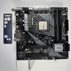ASRock Motherboard + CPU + Memory