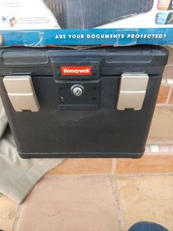 Honeywell. file chest safe. fire Water protection