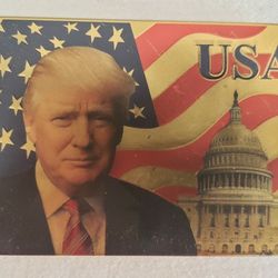 President Donald J Trump Deck Of Playing Cards Gold Open Box But Never Played With Cards Read Below