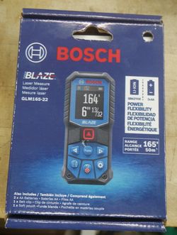 Bosch GLM165-22 Laser Measure (NEW)