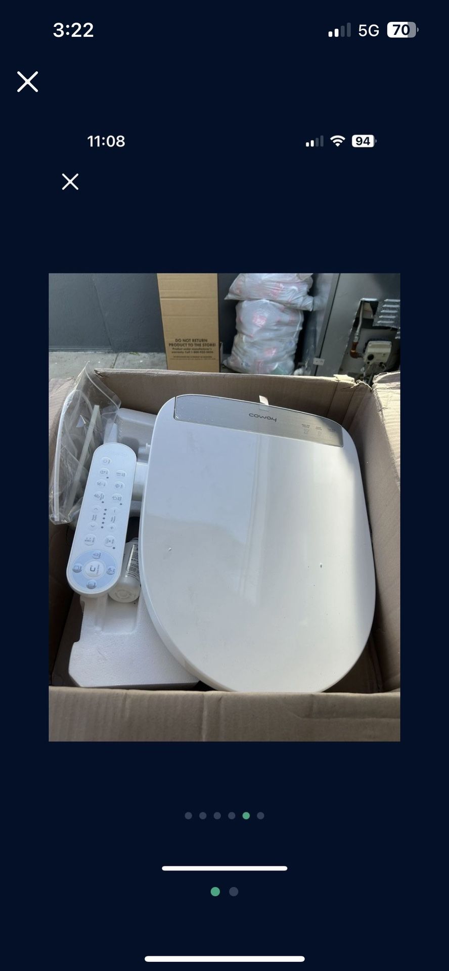 New Bidet In Box $150 Price Is Firm