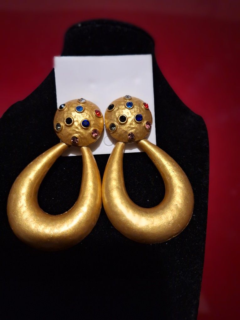 Real Vantage Long Lasting Gold Plated Earing