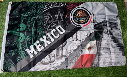 Mexico flag size 5’x3’
