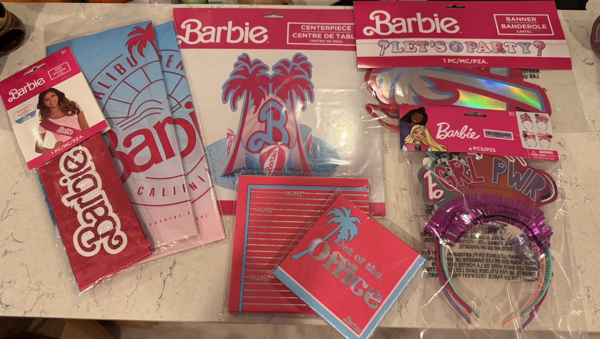 Barbie Party Decorations Bundle