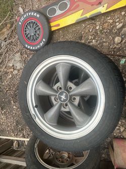4 Mustang rims