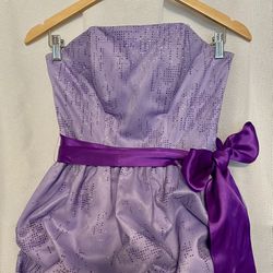 Purple Sequin Formal/Prom/Homecoming Dress