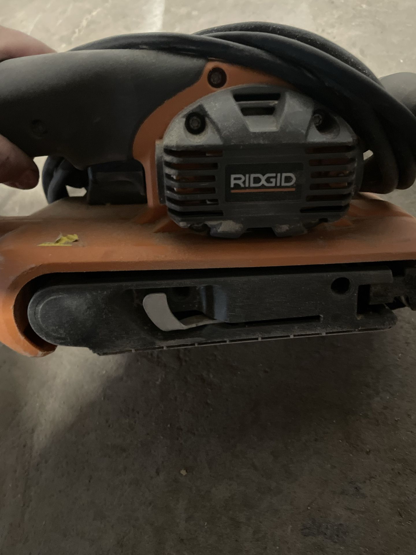 RIDGID Belt Sander – Heavy Duty, Works Great