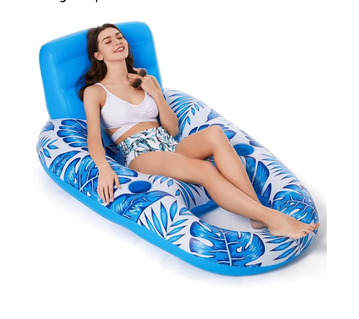 Brand: Jasonwell Jasonwell Inflatable Pool Float Adult - Pool Floaties Lounger Floats Raft Floating Chair Water Floaties for Swimming Pool Lake Lounge