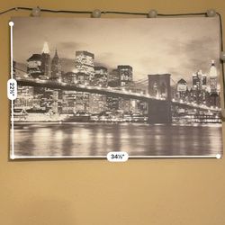 New York City Poster Frame 
