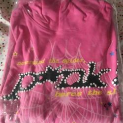 Sp5der Hoodie P*nk