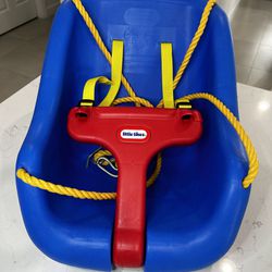 Little Tikes Blue Swing For Babies and Toddlers snug and secure 2 in 1 