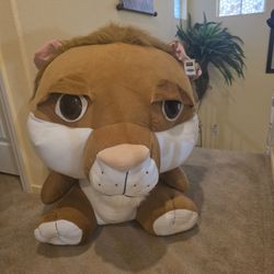 Lion-plush toy.
Brand New.
Big -(32 inches height x 24 inches width).
