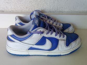 Nike Dunk Low Racer Blue-White Men's Size 13 $10