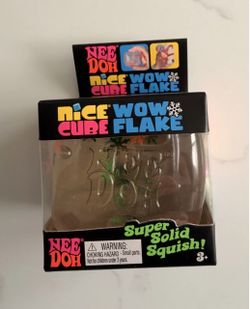 Nee Doh Nice Cube Wow Flake