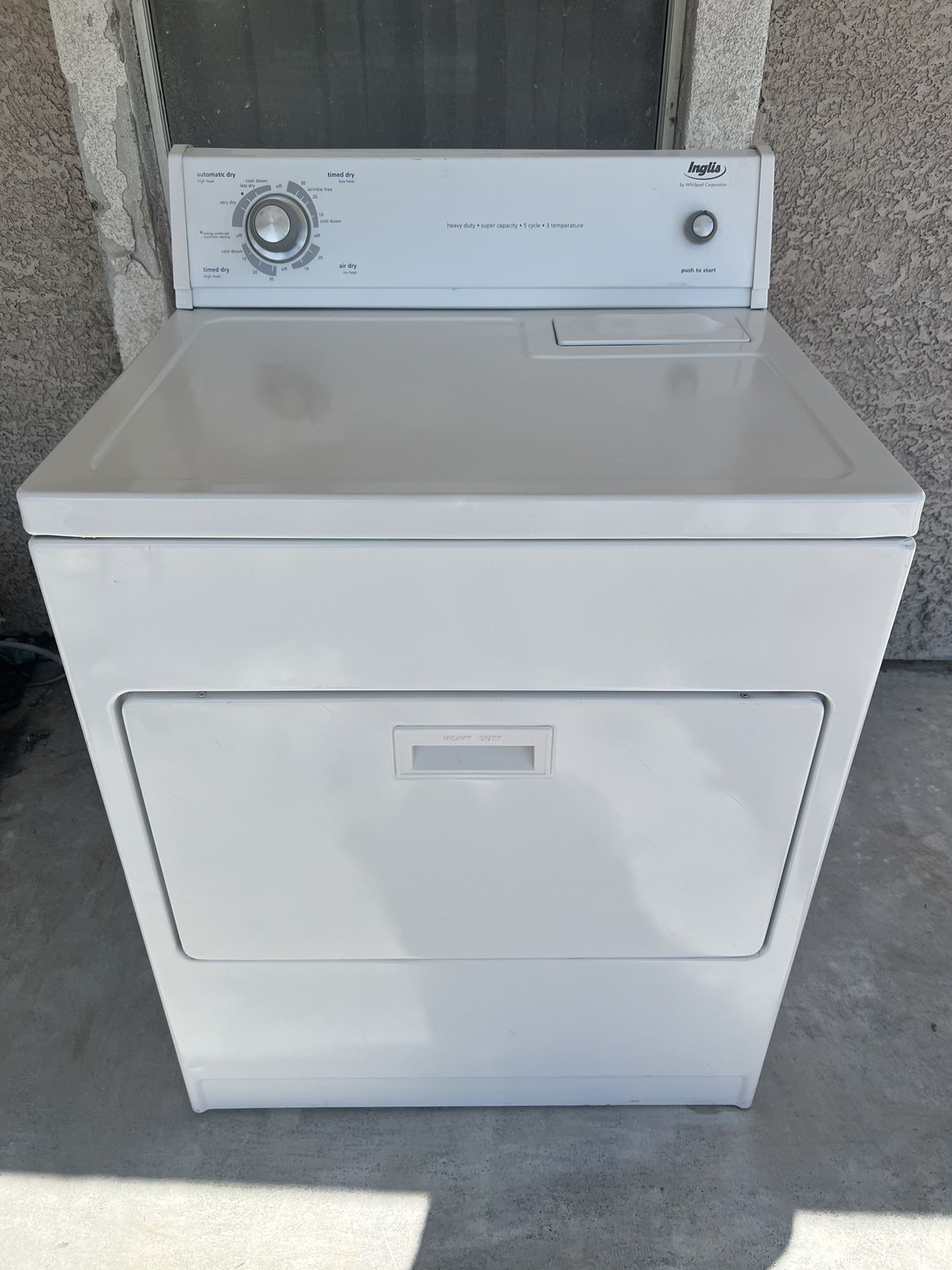 Inglis Gas Dryer