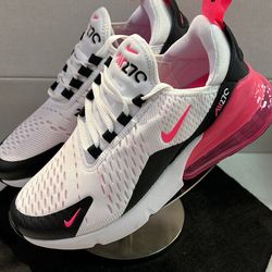 NIKE AIR MAX 270 “WHITE BLACK HYPER”