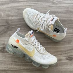 Size 6.5 Men’s/ 8 Women’s - Nike Off-White x Air VaporMax White