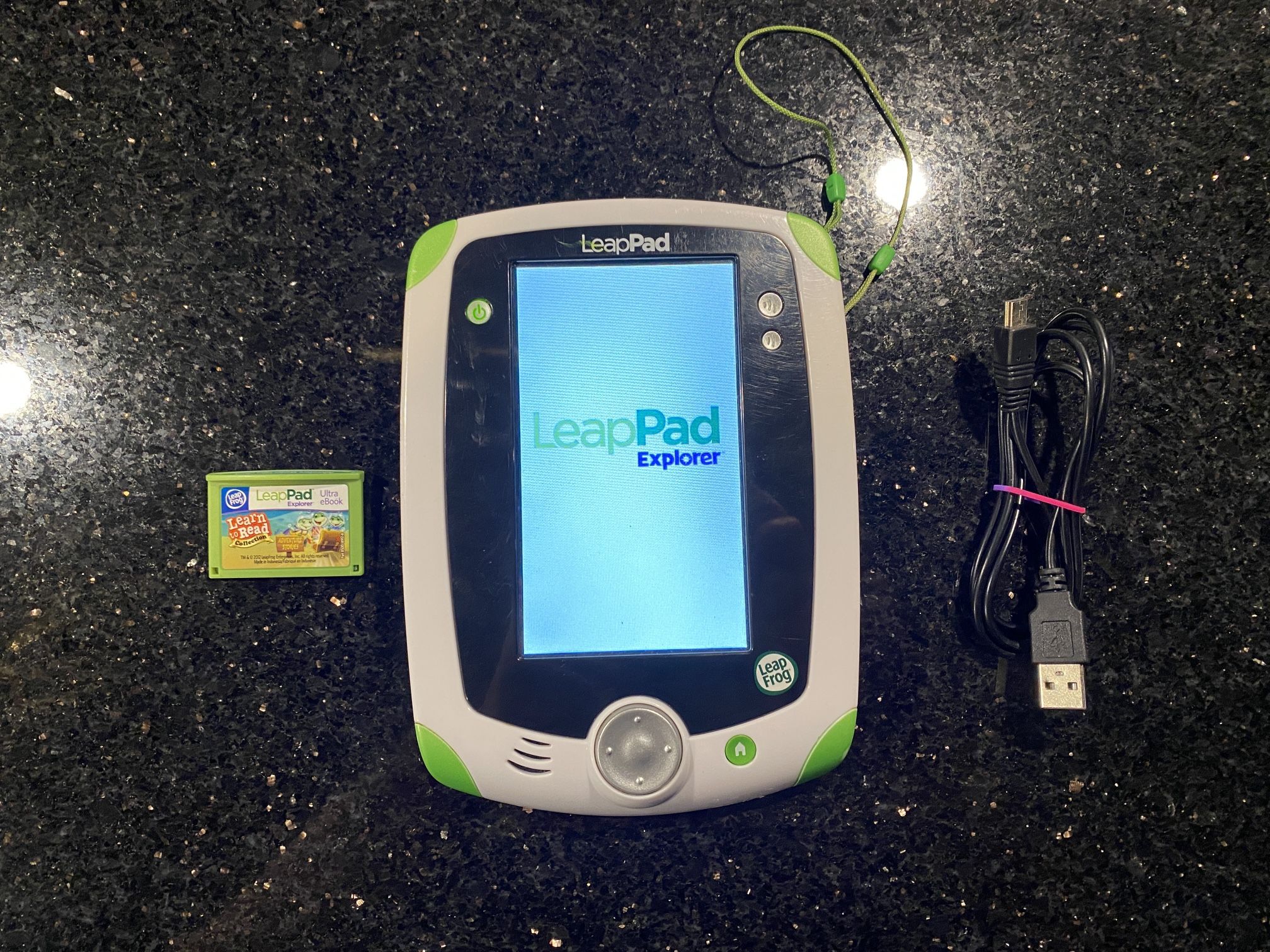 Leapfrog LeapPad Explorer Kids Educational Toy with 1 Game Cartridge & USB Cable