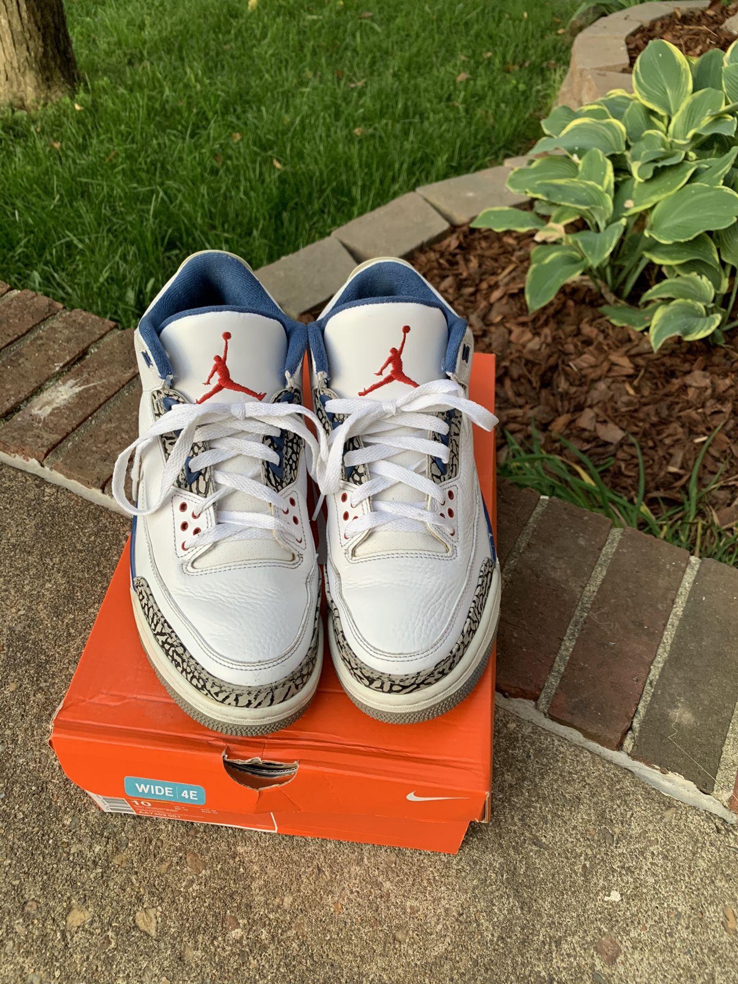 True Blue 3’s Size 9.5