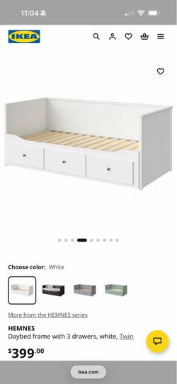 IKEA HEMNES Daybed - Twin White