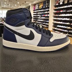 Size 13 - Air Jordan 1 Retro OG High Midnight Navy 