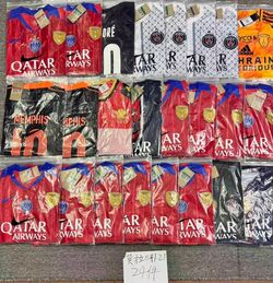 Selling soccer jerseys
