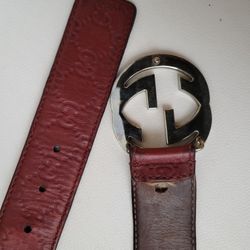 Official Gucc Leatheri Belt