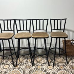 Set Of Four Barstools