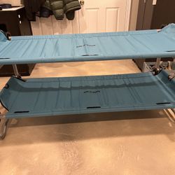Kid-O-Bunk Portable Camping and Traveling Folding Bunk Beds for Children up to 200lbs Converts 2 Couch Ultra Light Weight