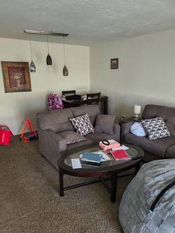Couch and loveseat